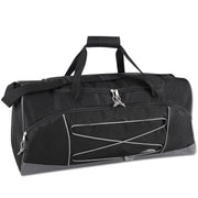 Trailmaker 26 Inch Bungee Duffel Bag - Black - 24 in the Pack