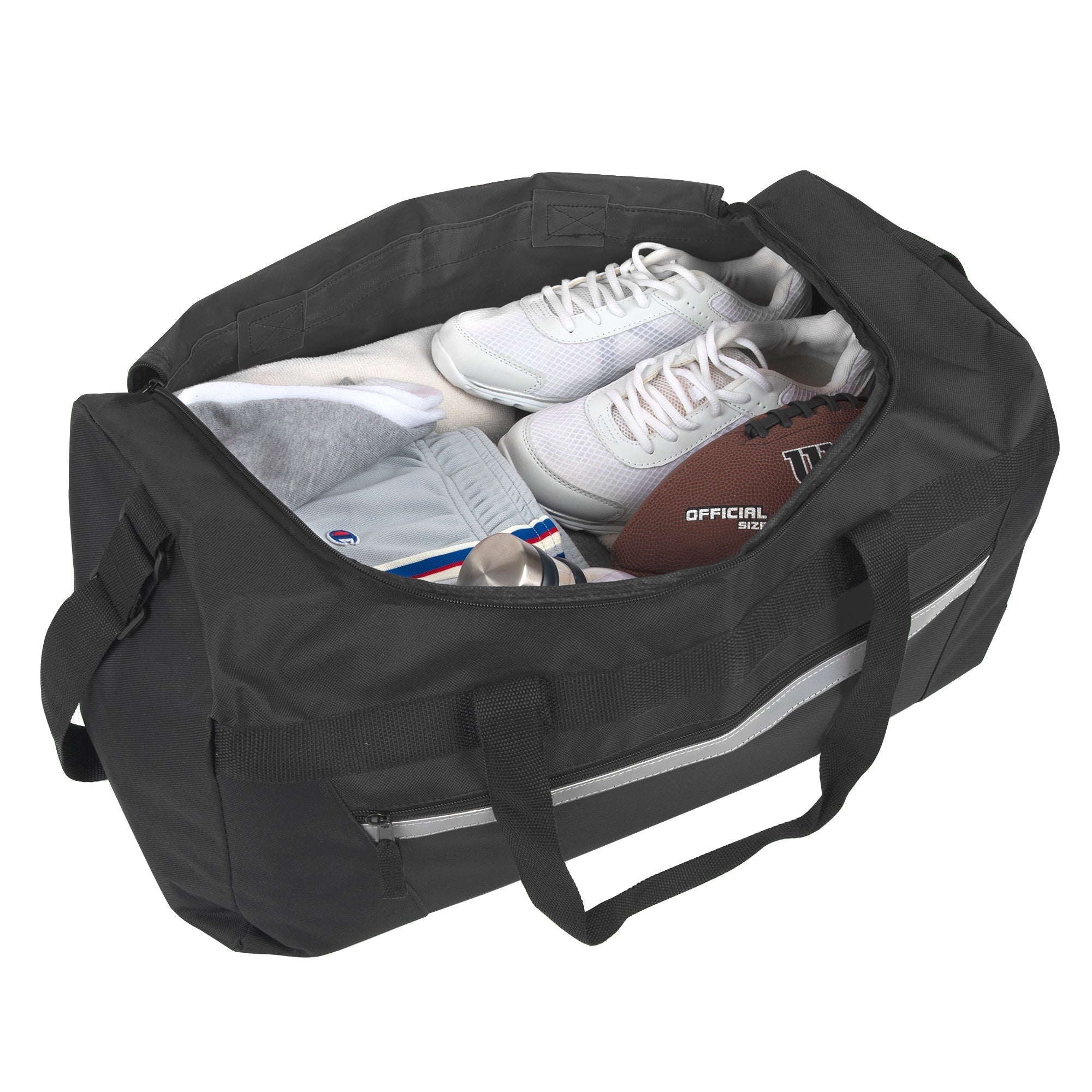 Trailmaker 22 Inch Duffle Bag - Black - 24 in the Pack