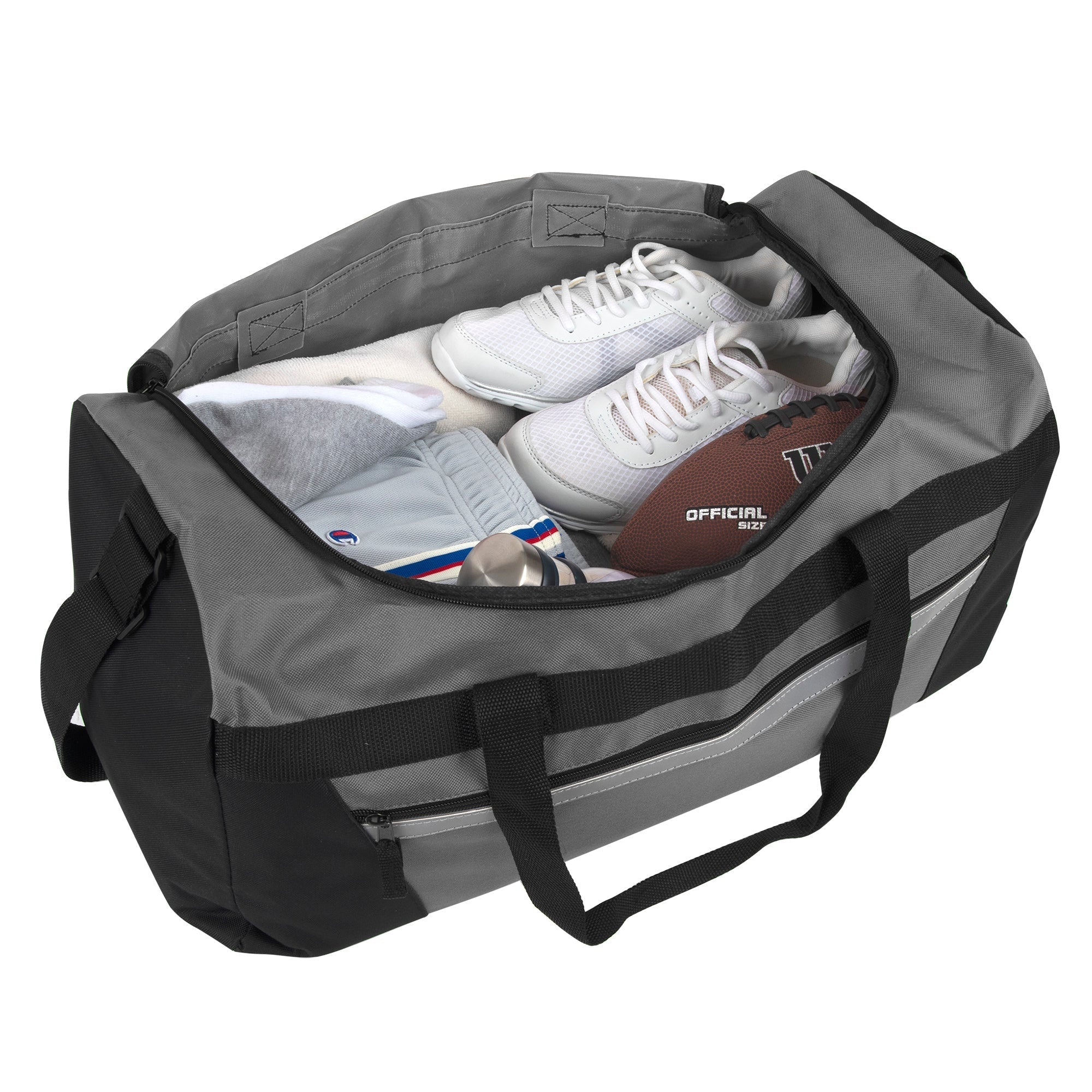 Trailmaker 22 Inch Duffle Bag - Grey - 24 in the Pack