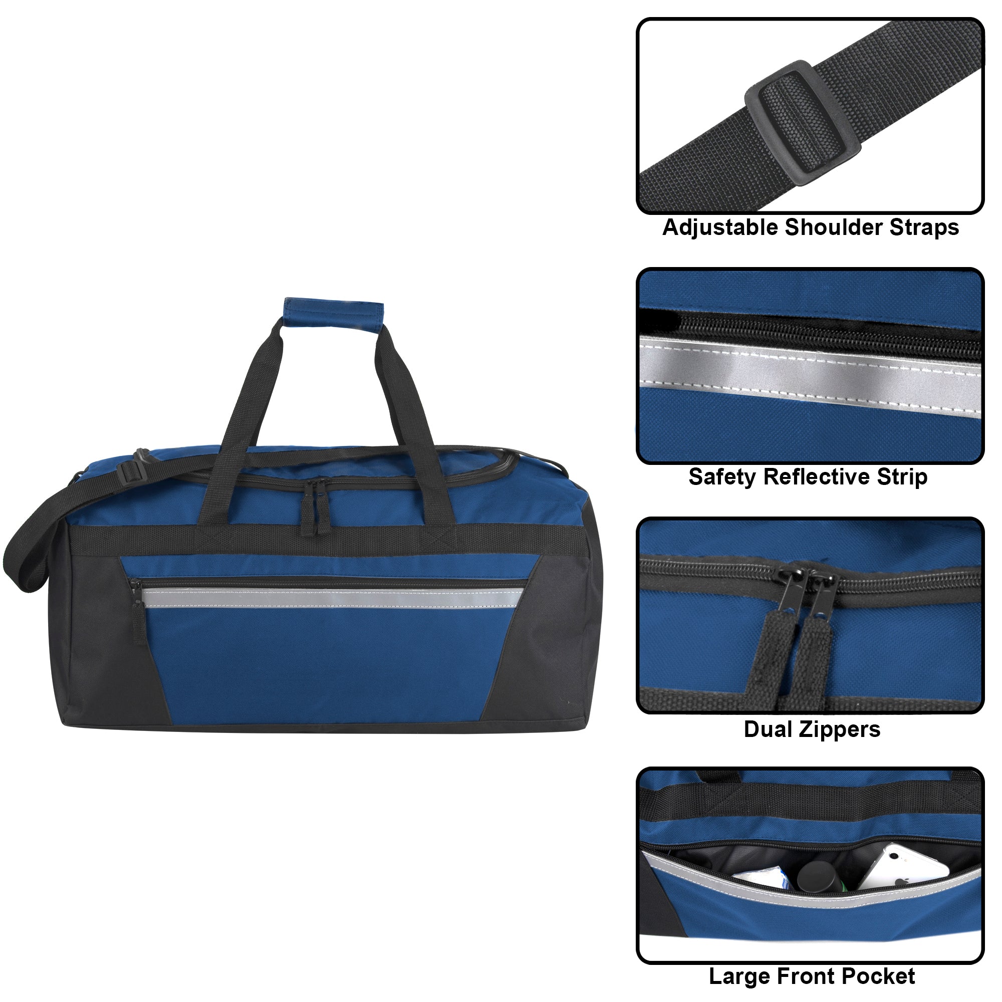 Trailmaker 22 Inch Duffle Bag - Navy - 24 in the Pack
