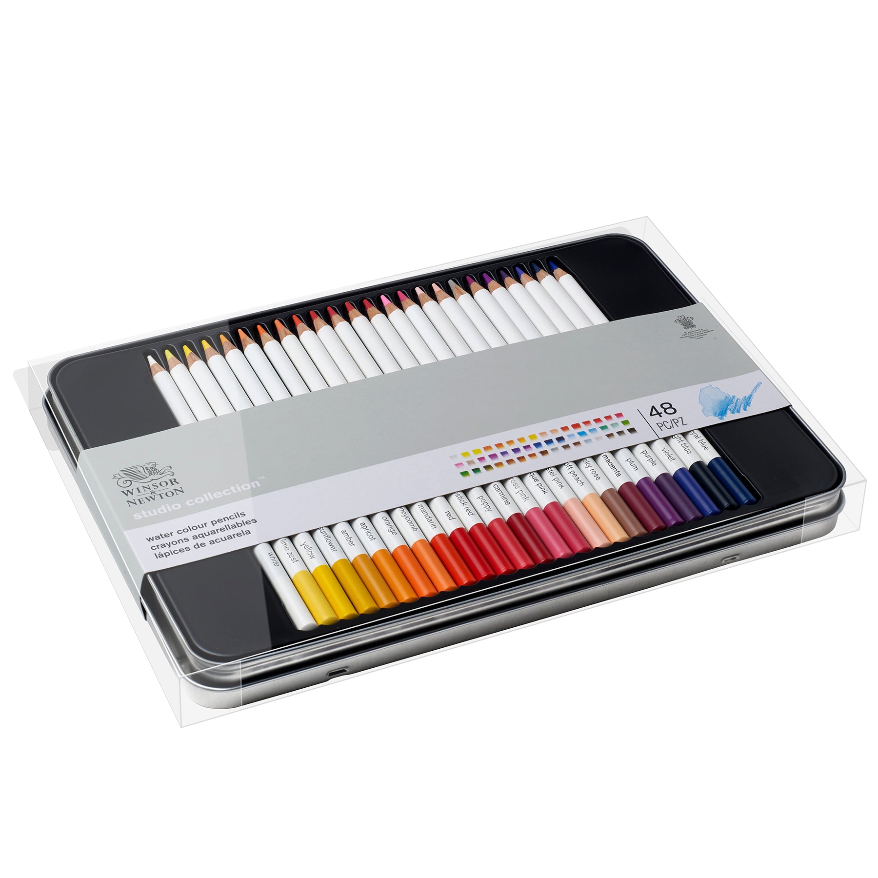 WN Studio Collection Watercolour Pencil Tin - 48pc
