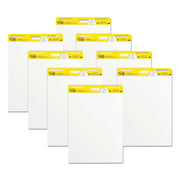 Post-it Super Sticky Easel Pad, 25" x 30", White, 8 Pack
