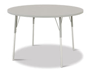 Berries® Round Activity Table - 48" Diameter, A-height - Freckled Gray/Gray/Gray