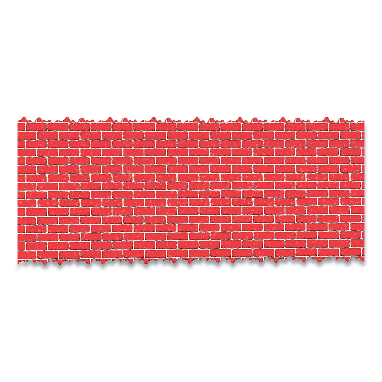 Corobuff Corrugated Paper Roll, 48" X 25 Ft, Holiday Brick