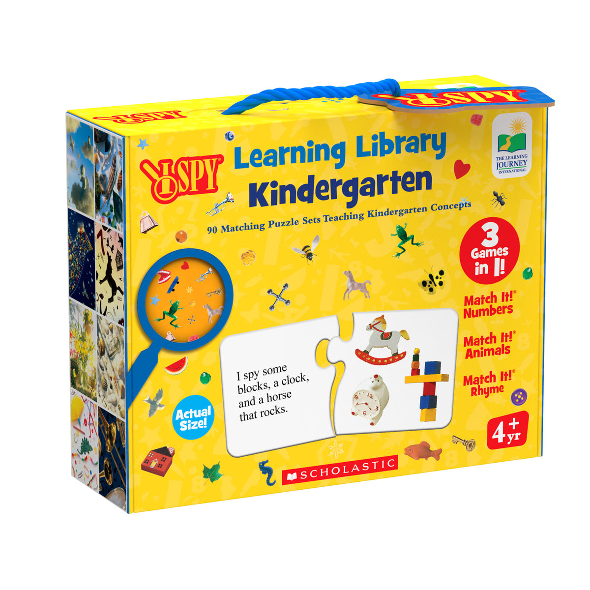 LEARNING LIBRARY I SPY KINDERGARTEN