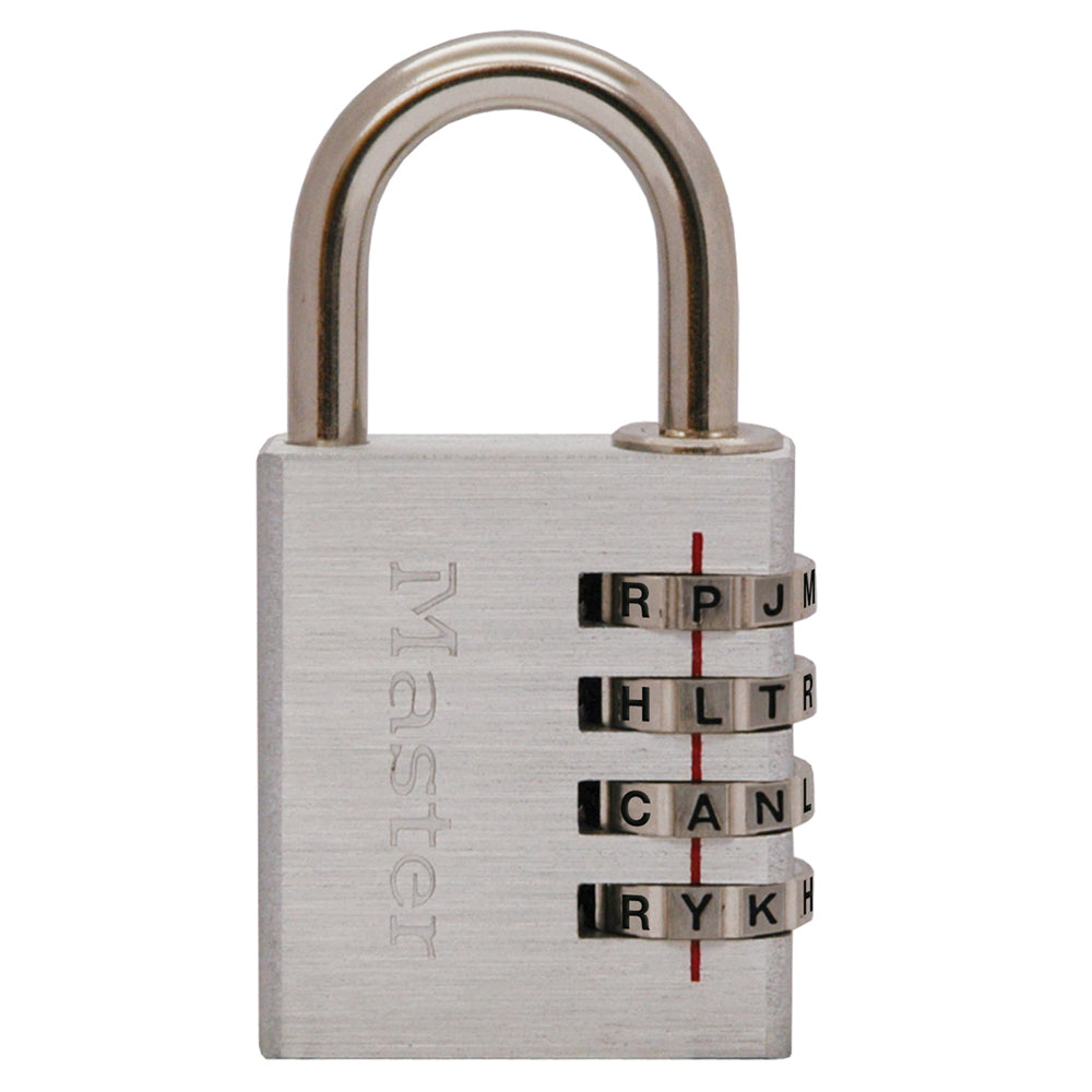 1-9/16in (40mm) Wide Set Your Own WORD Combination Padlock