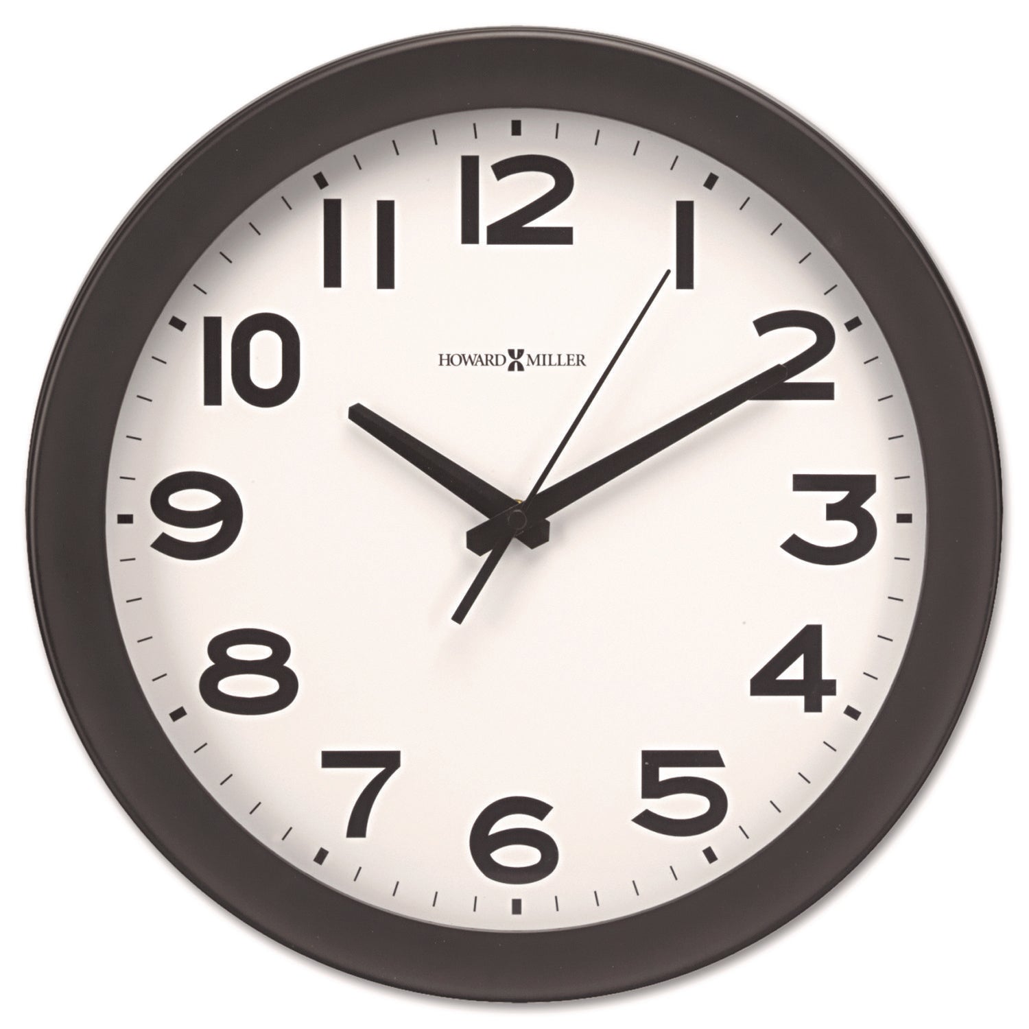 Analog - Quartz - White Main Dial - Black Case - Plastic - Black Finish