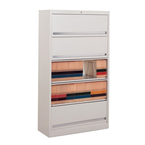 Flip 'N File™ 5 Tier, W/ Doors, 36" W x 63" H