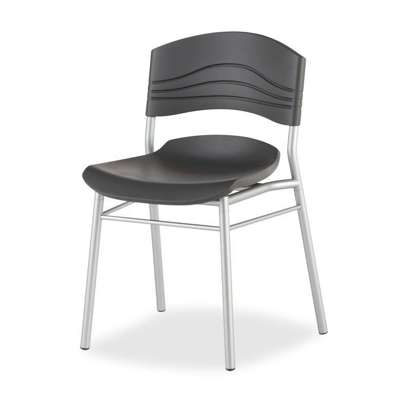 CaféWorks™ 2 Pack Chairs, Graphite - 29"H