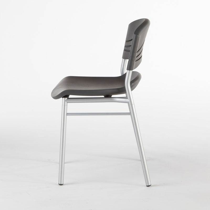 CaféWorks™ 2 Pack Chairs, Graphite - 29"H