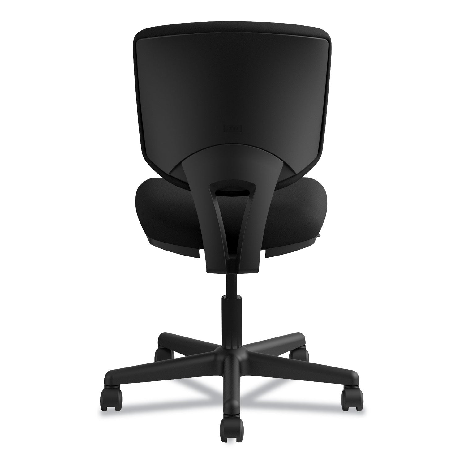 HON Volt Chair - Black Seat Color - Black Back Color - Fabric Back Material - Black Frame Color - Low Back - 5-star Base - Black - 1 Each