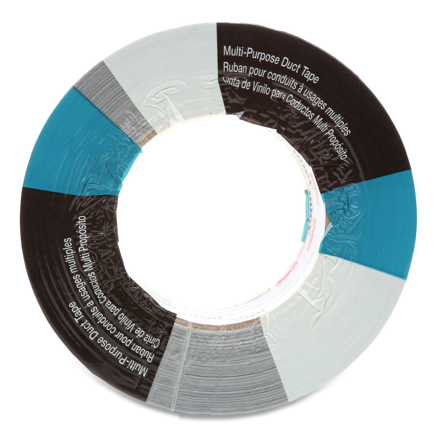 3M Multipurpose Utility-Grade Duct Tape - 60 yd Length x 1.88" Width x 7.6 mil Thickness - 3" Core - Silver - Polyethylene Coated Cloth Backing - For Wrapping, Sealing, Protecting - 1 Roll
