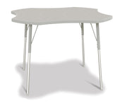 Berries® Four Leaf Activity Table, A-height - Freckled Gray/Gray/Gray