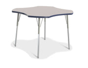 Berries® Four Leaf Activity Table, A-height - Freckled Gray/Navy/Gray