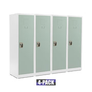 48'' Locker for Kids – Misty Green 4-Pack