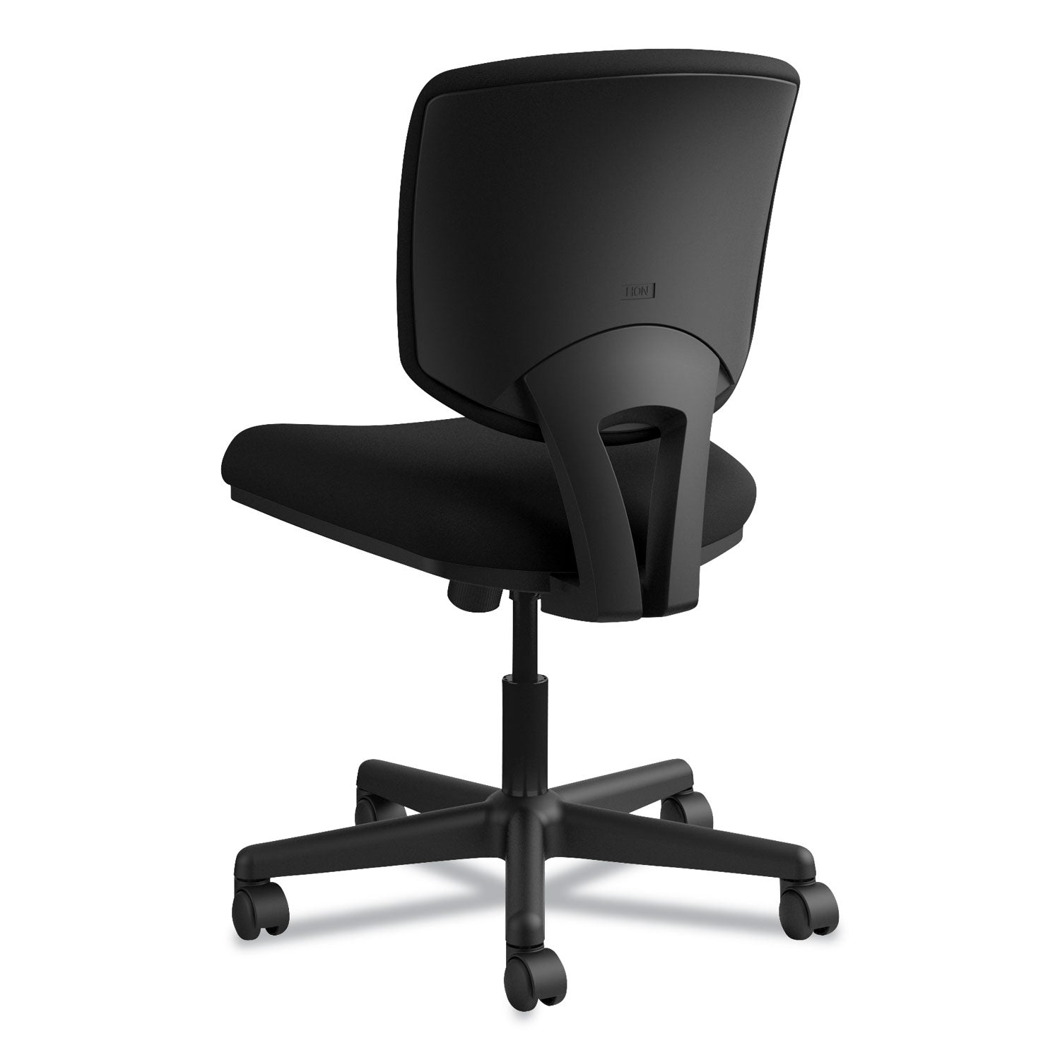 HON Volt Chair - Black Seat Color - Black Back Color - Fabric Back Material - Black Frame Color - Low Back - 5-star Base - Black - 1 Each