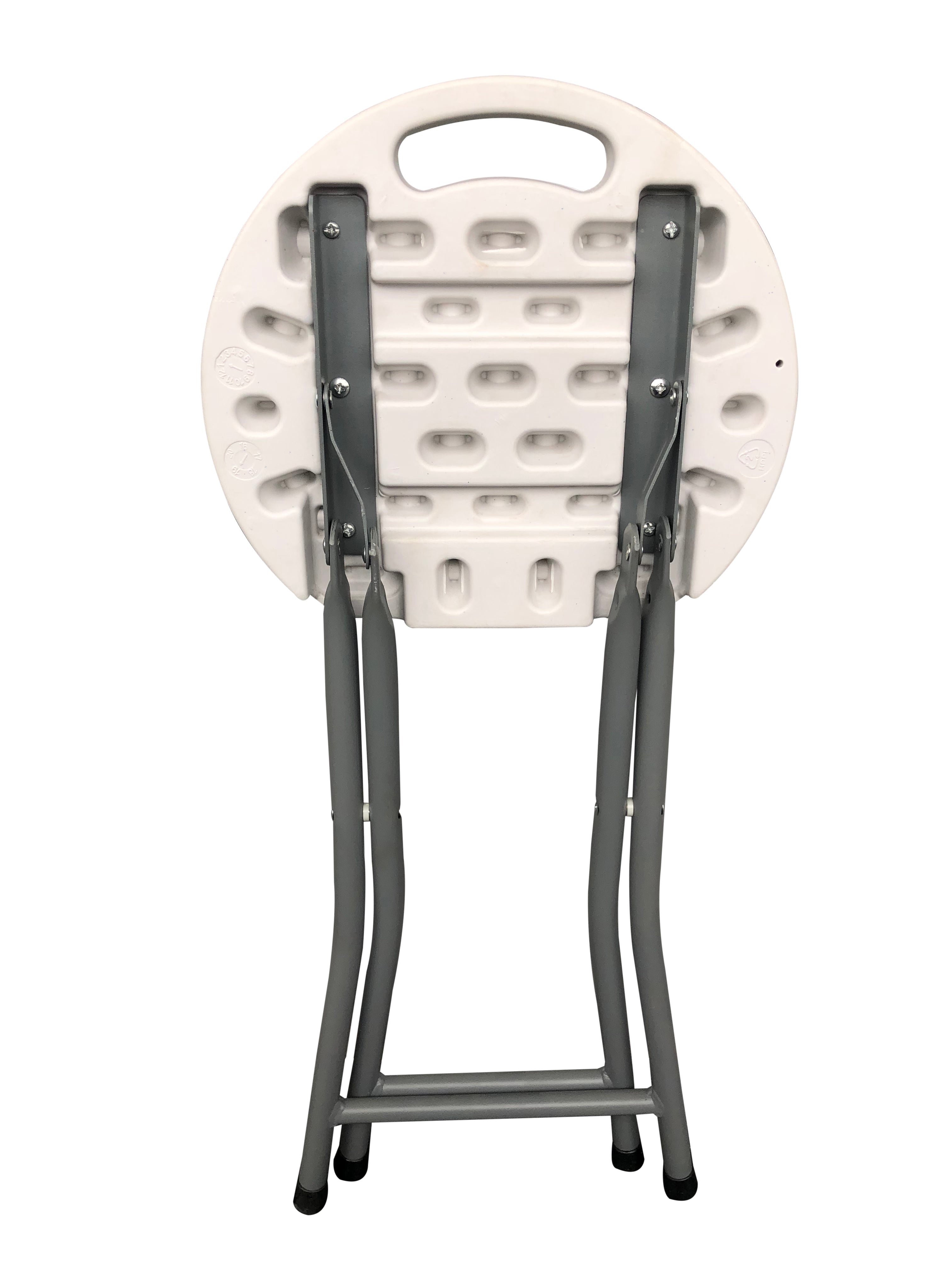Rough n Ready® 4 Pack Folding Stool, Platinum Granite - 18" H