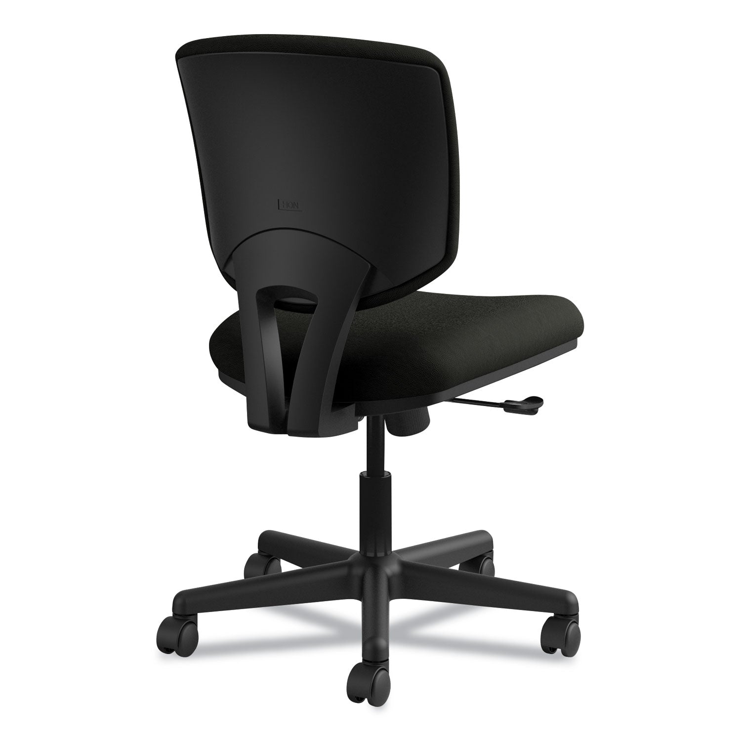 Black Seat Color - Bonded Leather Seat Material - Black Back Color - Bonded Leather Back Material - Black Frame Color - Low Back - 5-star Base - Black - 1 Each
