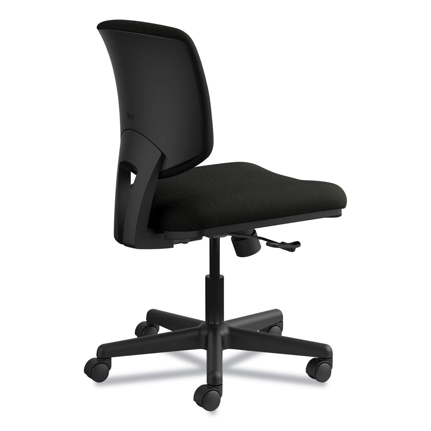 Black Seat Color - Bonded Leather Seat Material - Black Back Color - Bonded Leather Back Material - Black Frame Color - Low Back - 5-star Base - Black - 1 Each