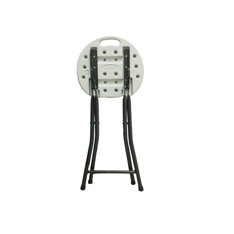 Rough n Ready® 4 Pack Folding Stool, Platinum Granite - 26" H