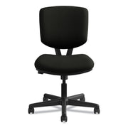 HON Volt Chair - Black Seat Color - Bonded Leather Seat Material - Black Back Color - Bonded Leather Back Material - Black Frame Color - Low Back - 5-star Base - Black - 1 Each