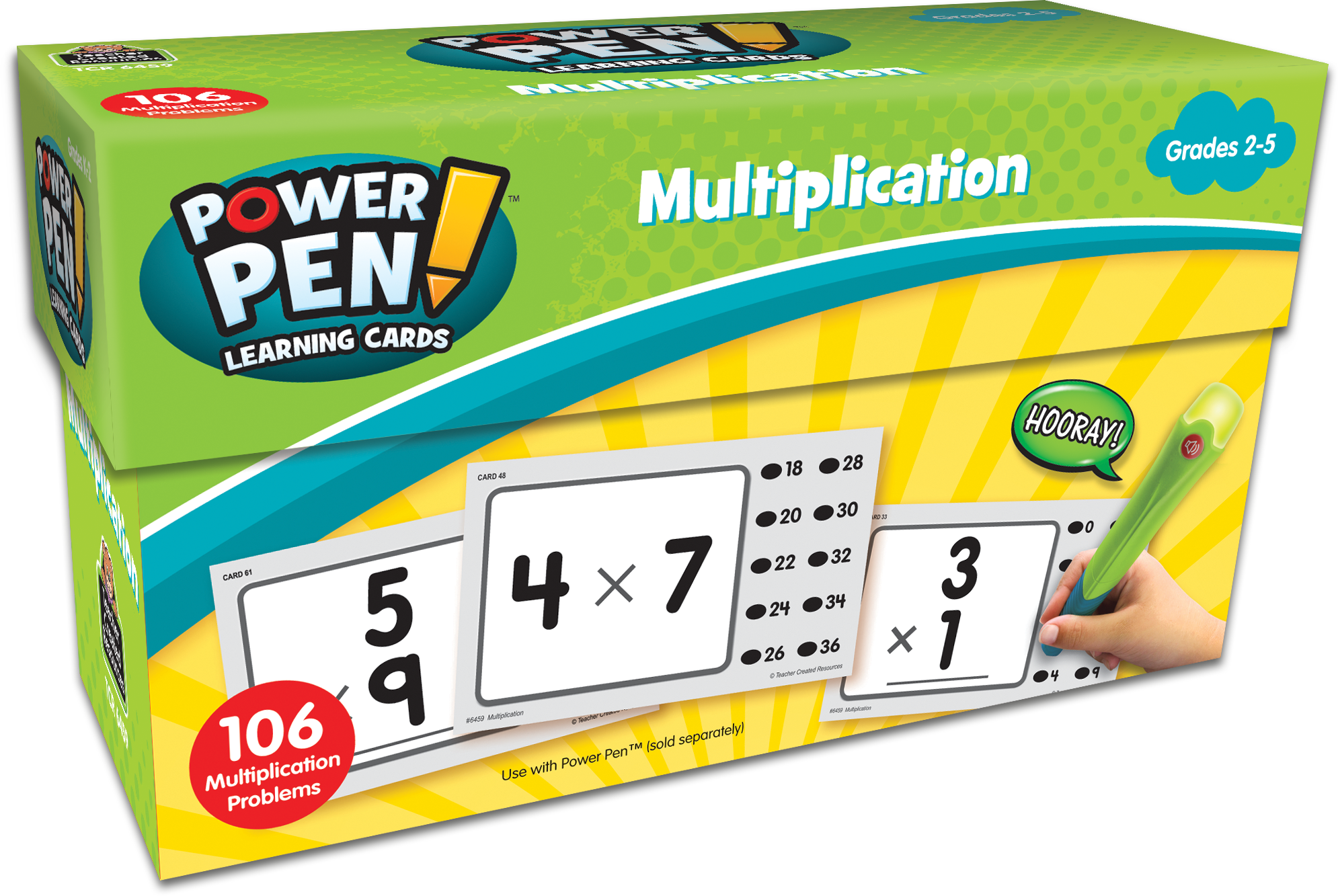 Power Pen® Learning Cards: Multiplication