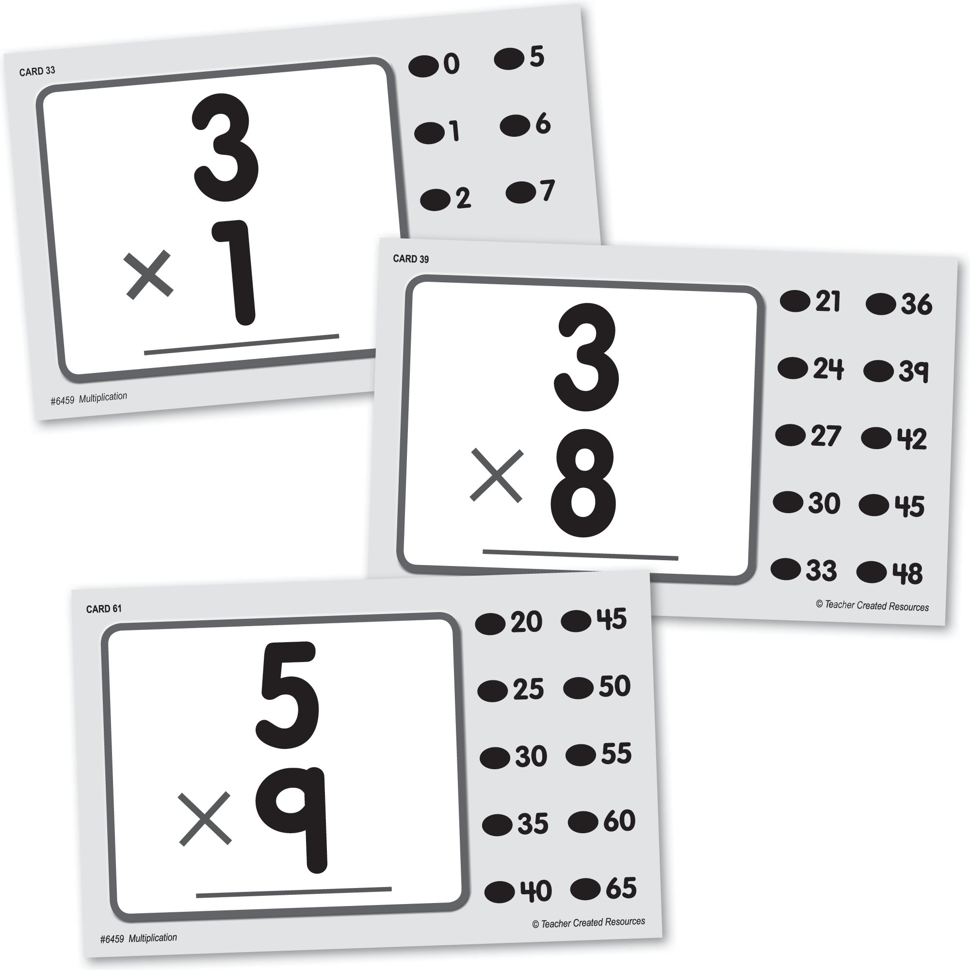 Power Pen® Learning Cards: Multiplication