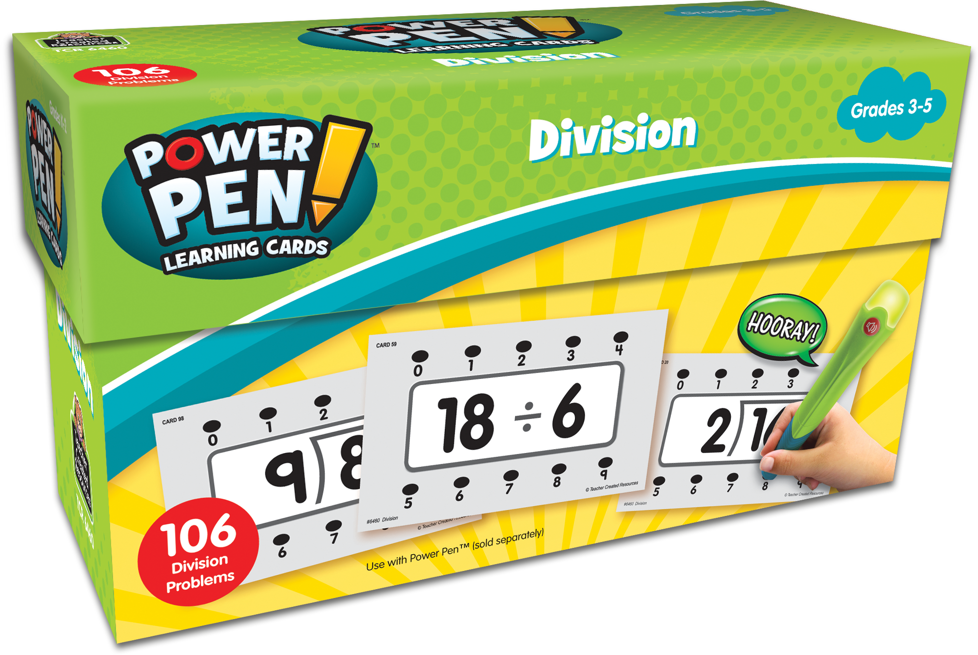 Power Pen® Learning Cards: Division