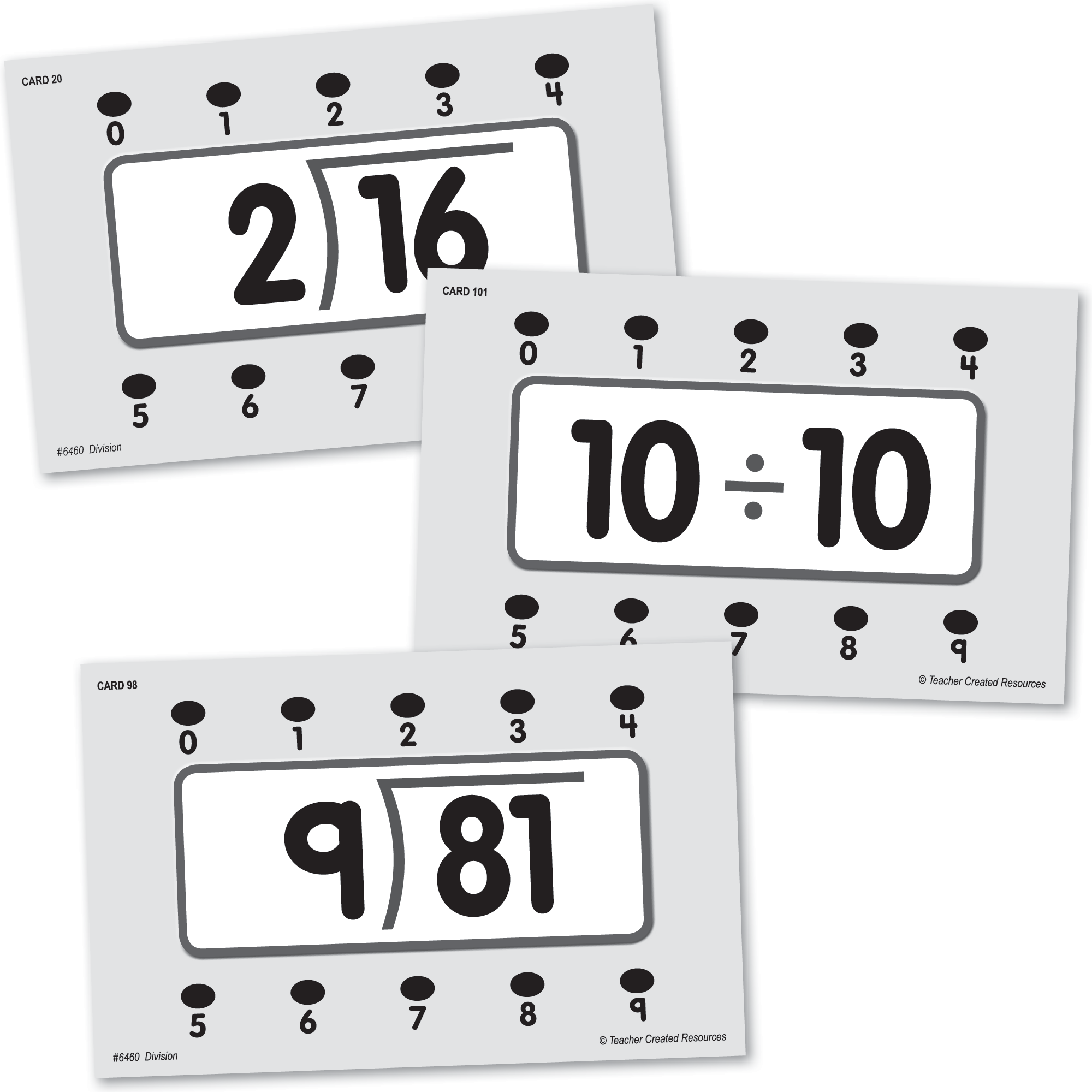 Power Pen® Learning Cards: Division