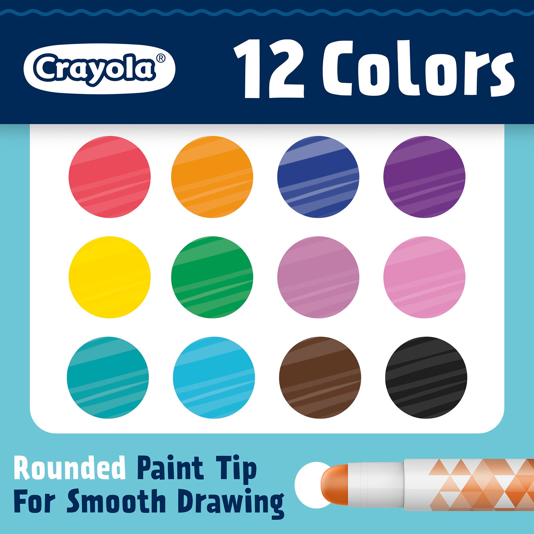 Acrylic Paint Doodle Sticks, Pack of 12