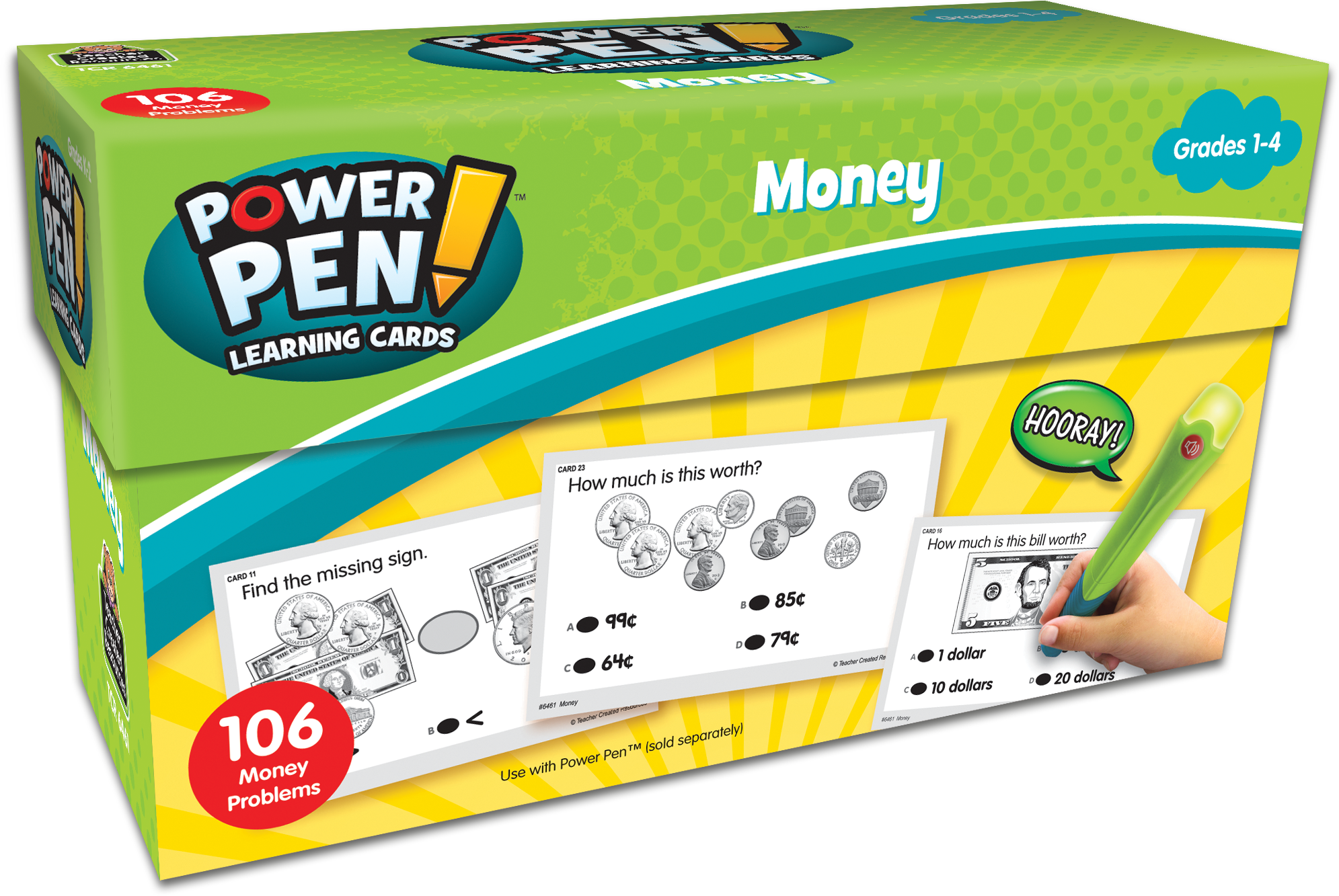 Power Pen® Learning Cards: Money
