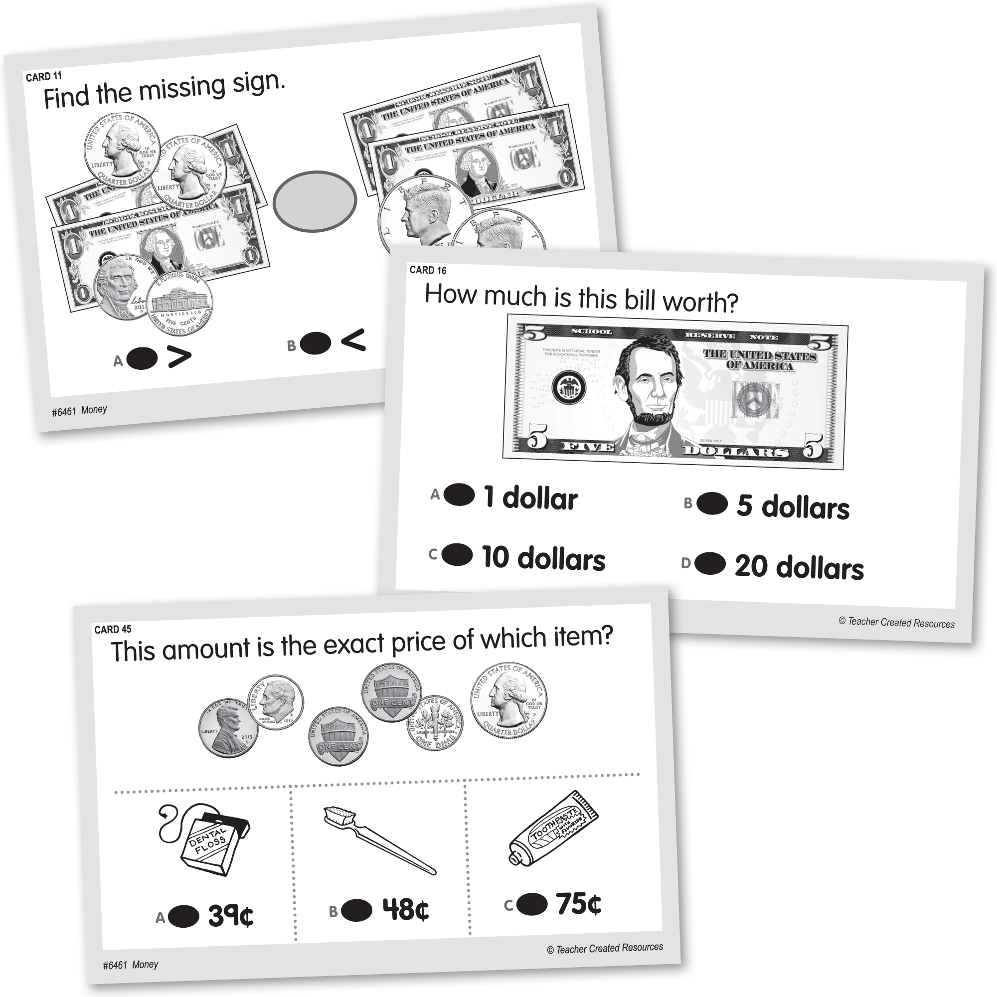 Power Pen® Learning Cards: Money