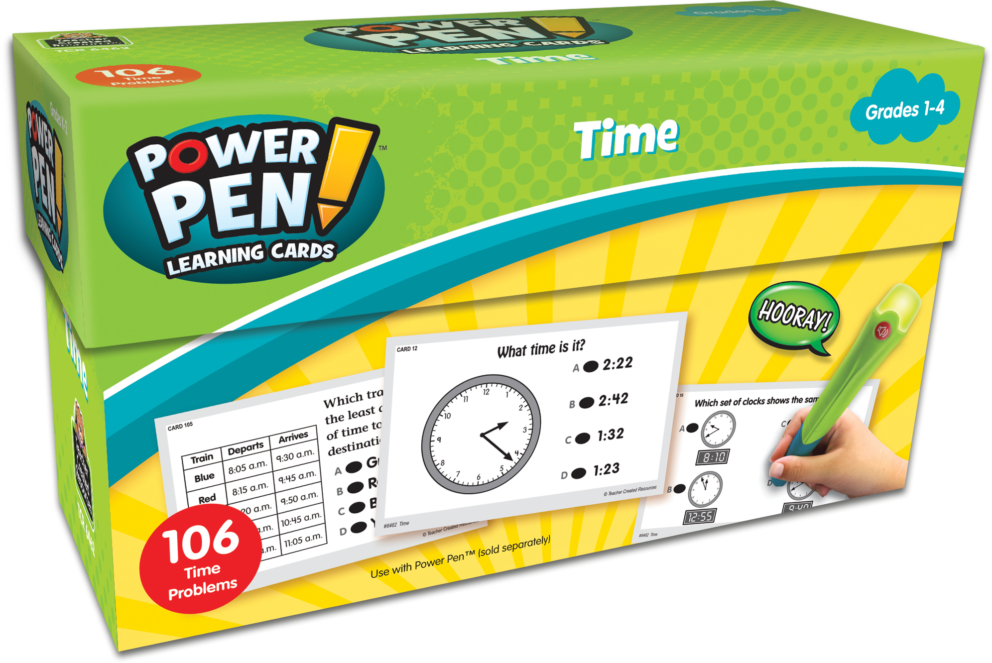 Power Pen® Learning Cards: Time