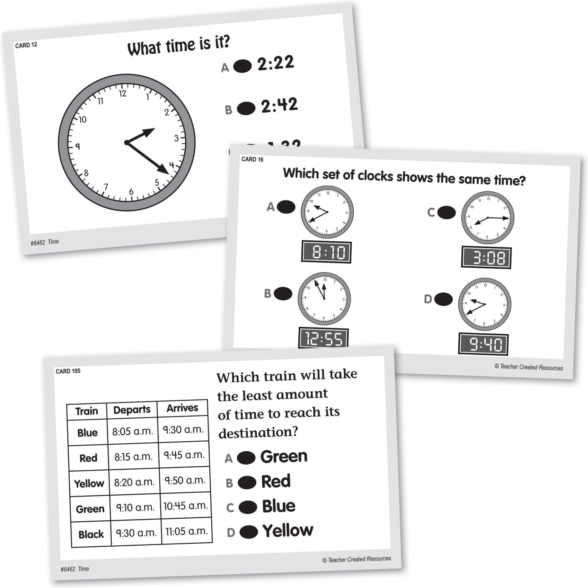 Power Pen® Learning Cards: Time
