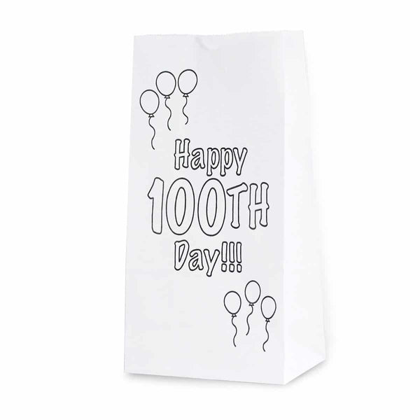 Paper Bags Size #4 - 25 White Bags