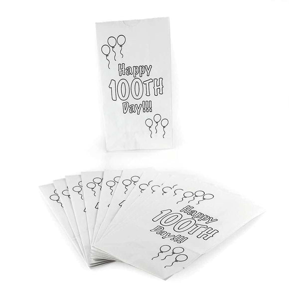 Paper Bags Size #4 - 25 White Bags