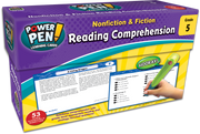 Power Pen® Learning Cards: Nonfiction & Fiction Reading Comprehension (Gr. 5)