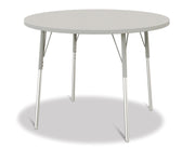 Berries® Round Activity Table - 42" Diameter, A-height - Freckled Gray/Gray/Gray