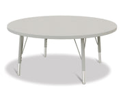 Berries® Round Activity Table - 42" Diameter, E-height - Freckled Gray/Gray/Gray