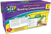 Power Pen® Learning Cards: Nonfiction & Fiction Reading Comprehension (Gr. 6)