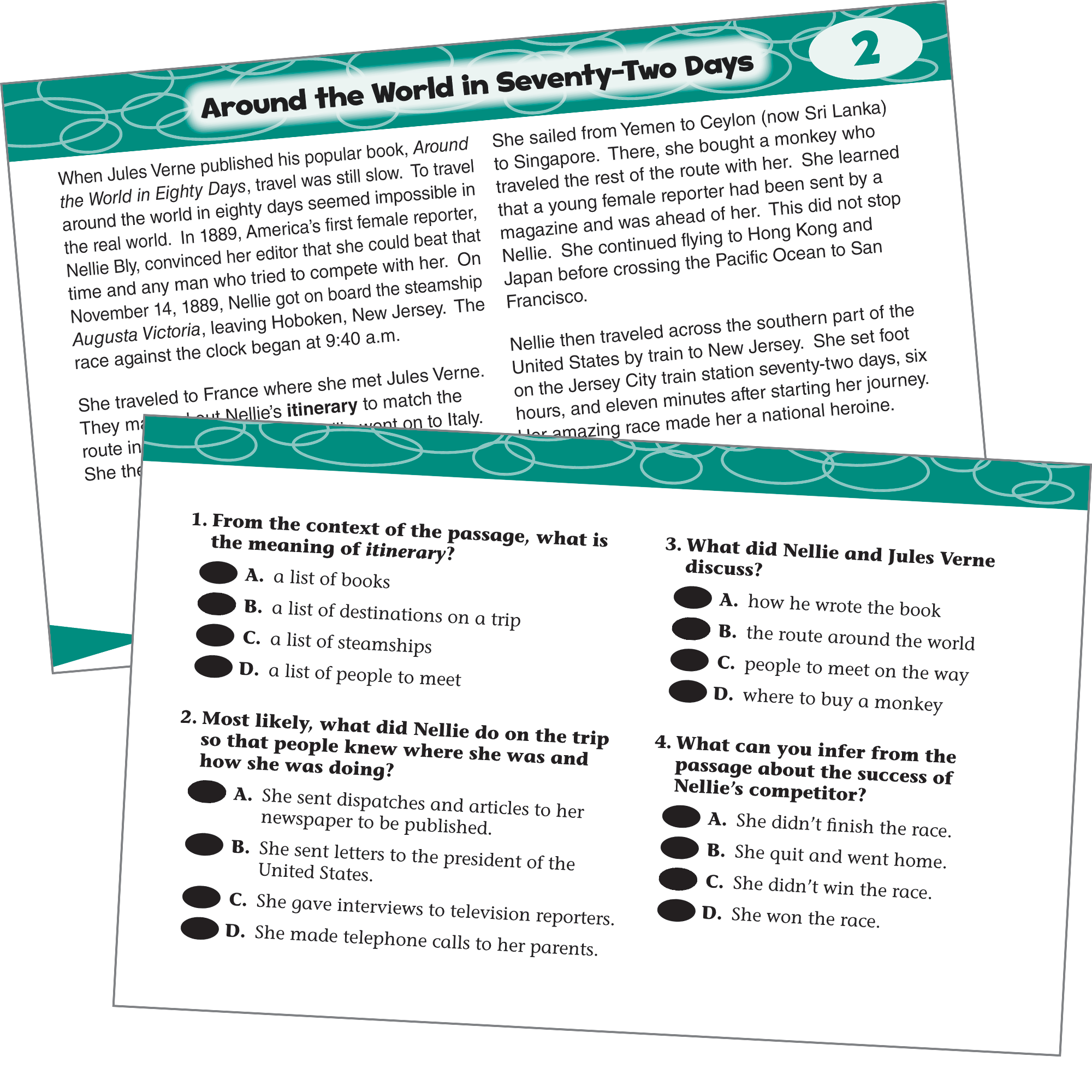 Power Pen® Learning Cards: Nonfiction & Fiction Reading Comprehension (Gr. 6)