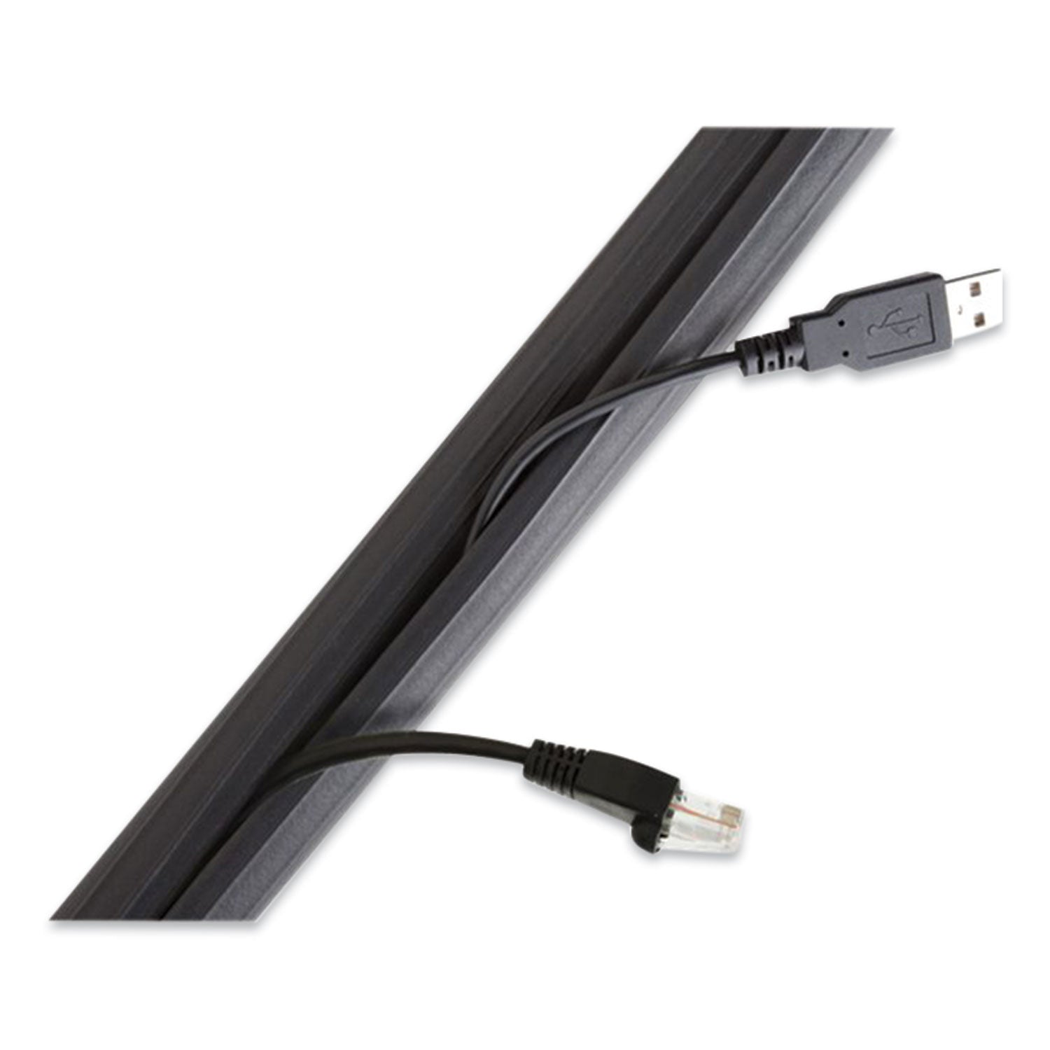 Flexi Cable Wrap, 0.5" To 1" X 12 Ft, Black