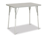 Berries® Rectangle Activity Table - 24" X 36", A-height - Freckled Gray/Gray/Gray