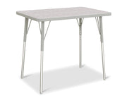 Berries® Rectangle Activity Table - 24" X 36", A-height - Driftwood Gray/Gray/Gray