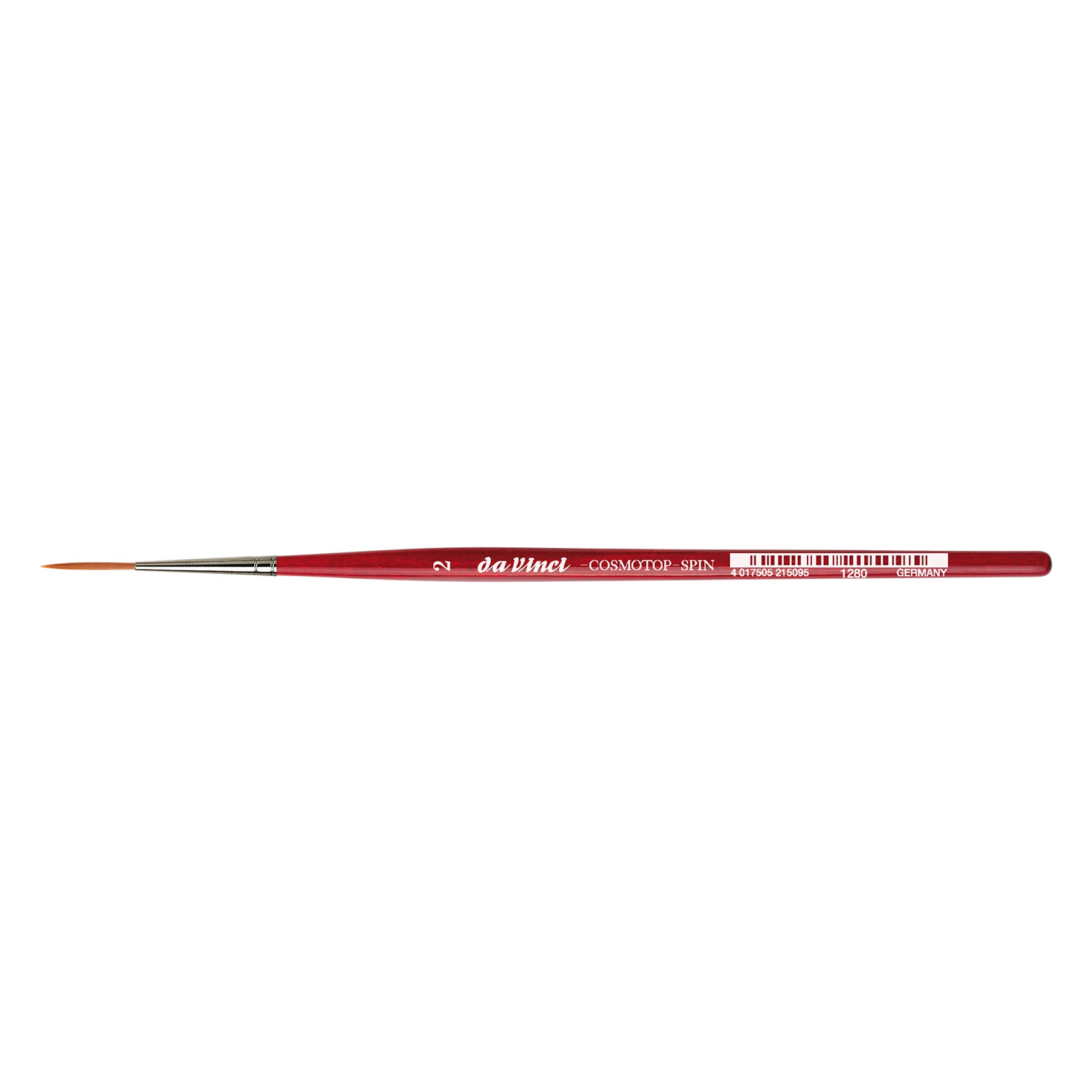 COSMOTOP-SPIN Rigger Brush, Synthetic, Acrylic & Watercolor, Pointed Liner, Series 5880, Size 2