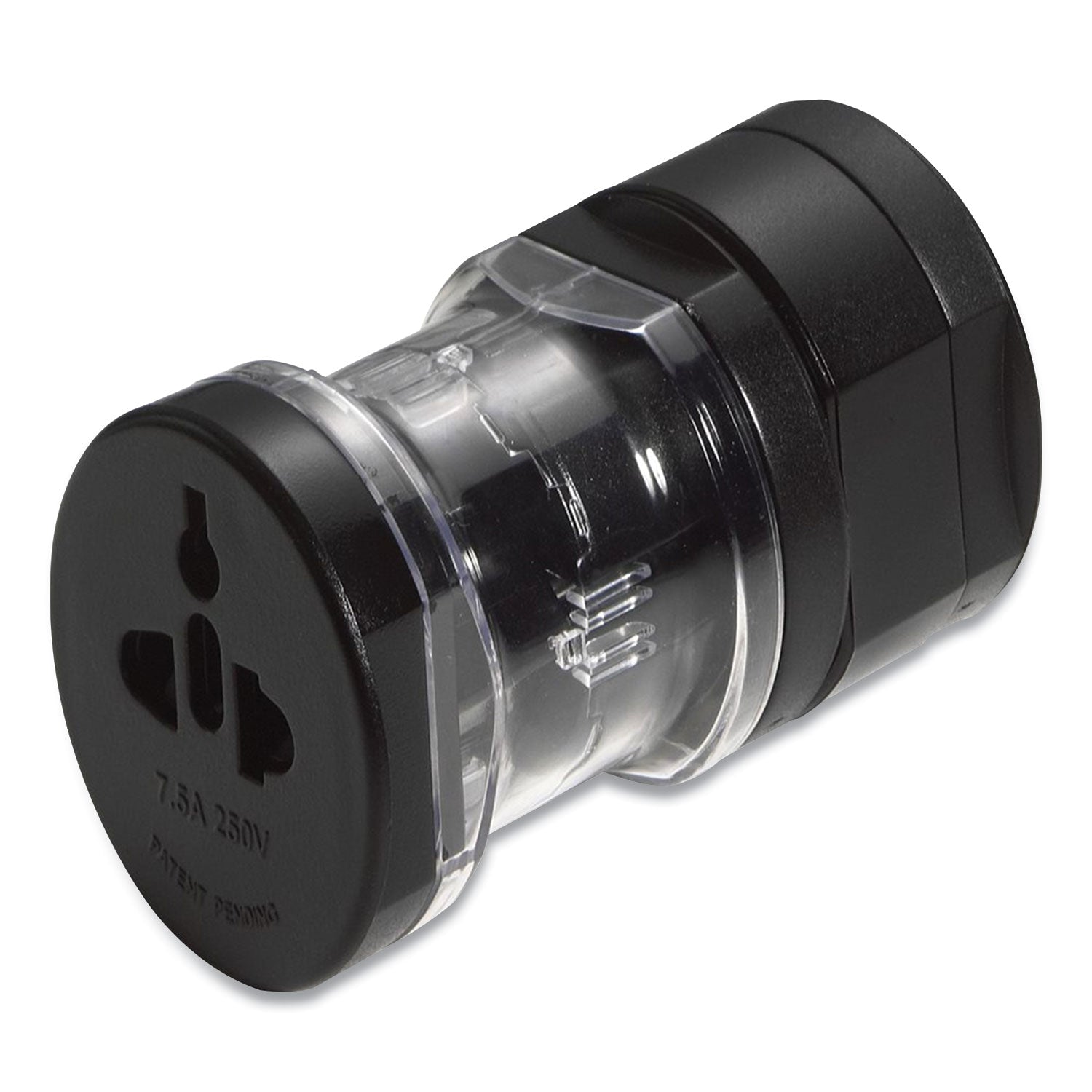 World Traveler AC Power Adapter, 110 V to 250 V, Black