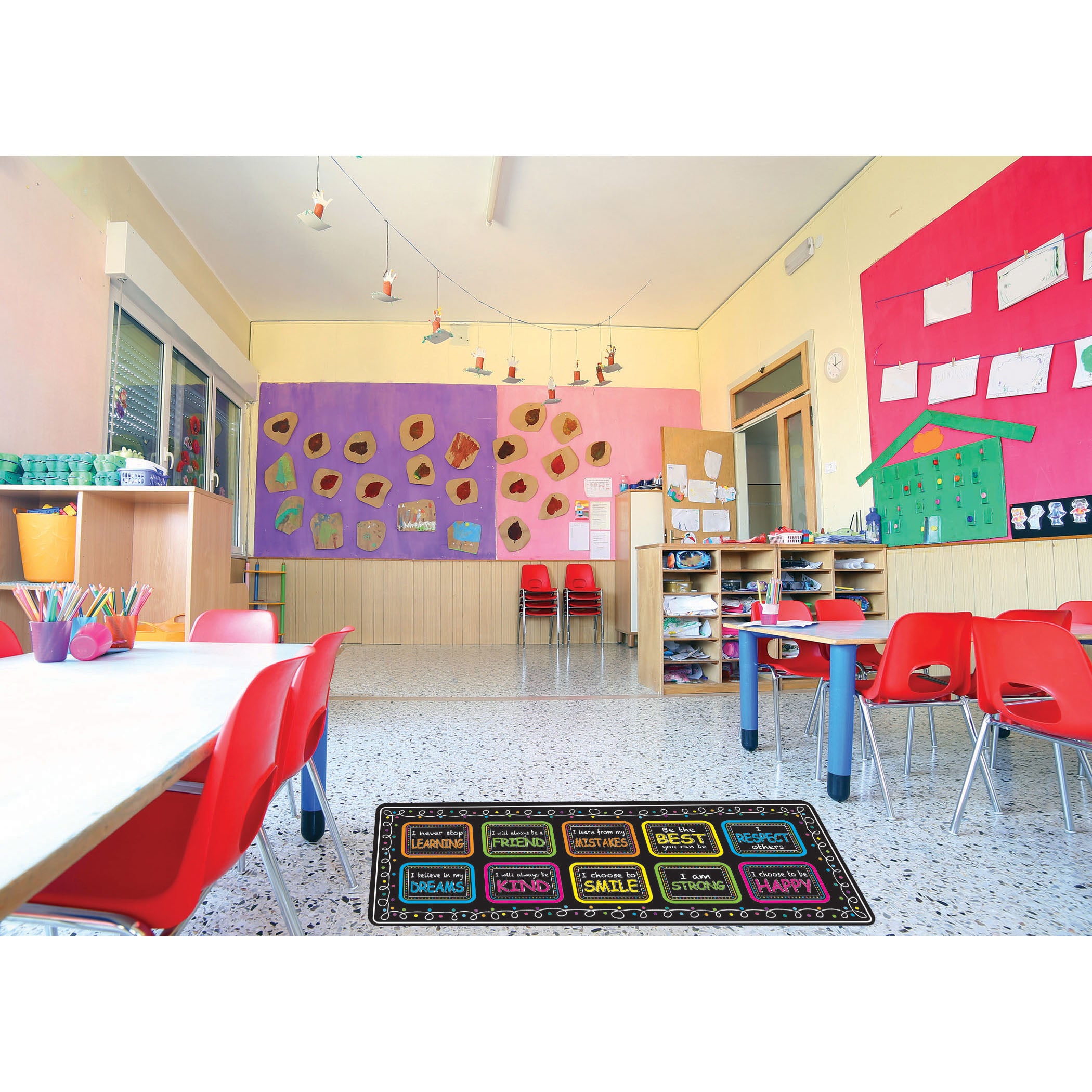 The Original Fun Mat™, Mat Runner, 15.5" x 47", Character Building