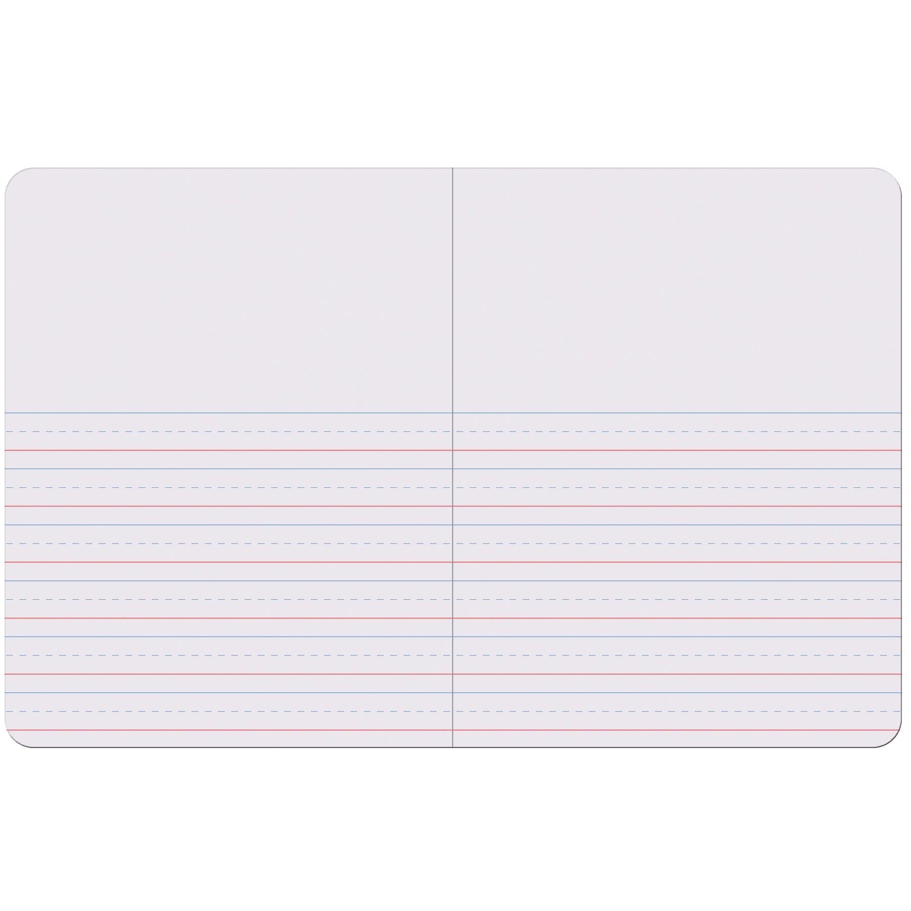 Primary Composition Book, Book Bound, D'Nealian/Zaner-Bloser, 5/8" x 5/16" x 5/16" Picture Story Ruled, 9-3/4" x 7-1/2", 100 Sheets