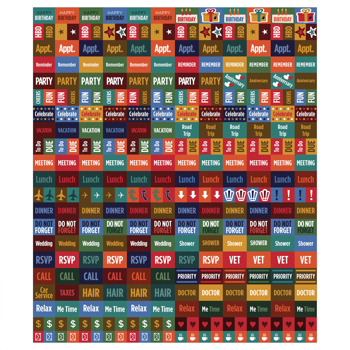 2027 BIG PRINT WALL CALENDAR