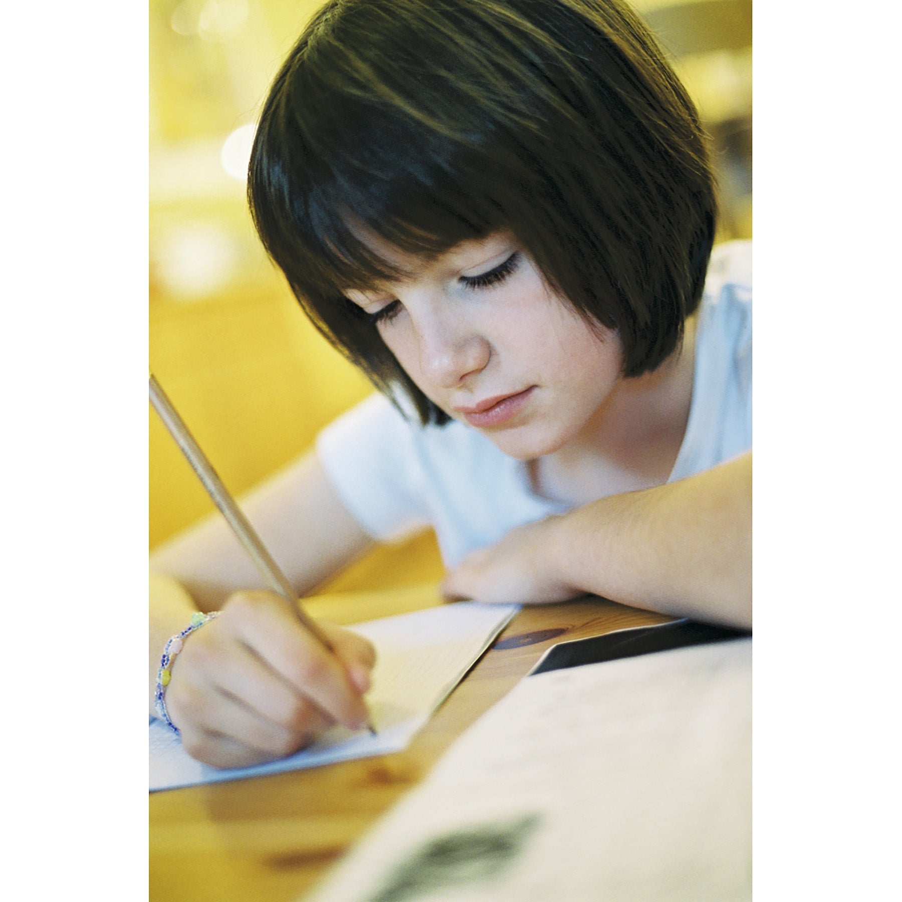 Multi-Program Picture Story Paper, 1/2" Ruled, White, 12" x 9", 500 Sheets